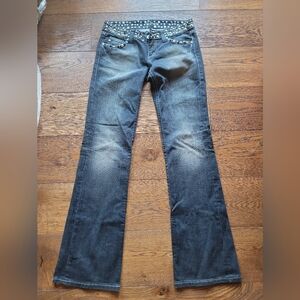 Miss Jeans blue with studs